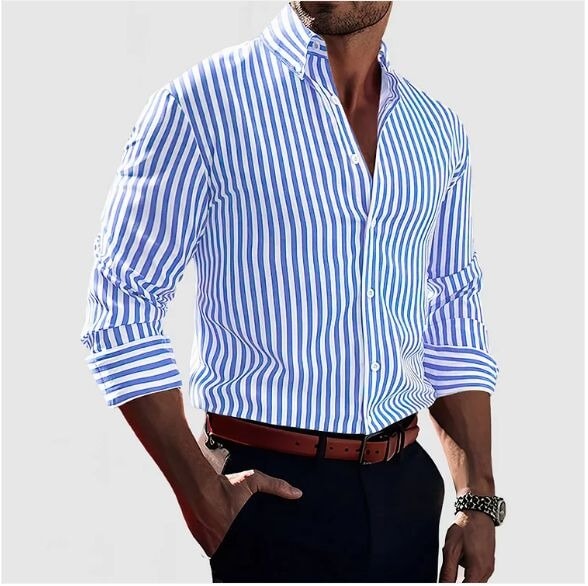 Elegantes Streifenhemd