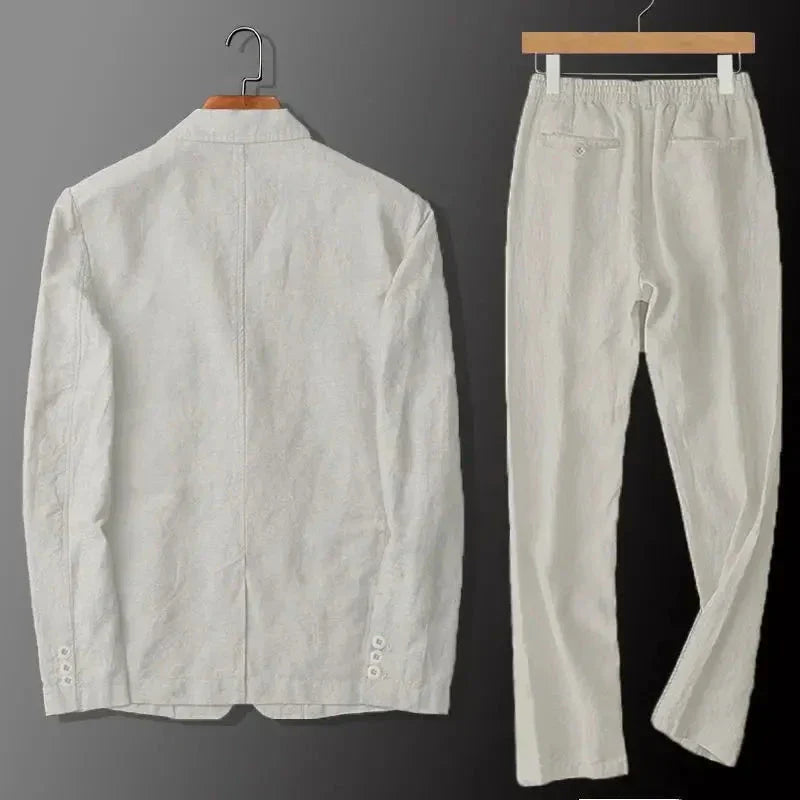 Elegantes Leinen-Set