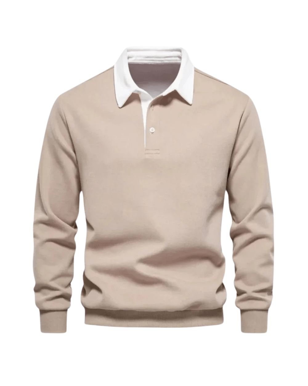 Freizeit-Polo-Pullover Pullover Eldenmark Beige S