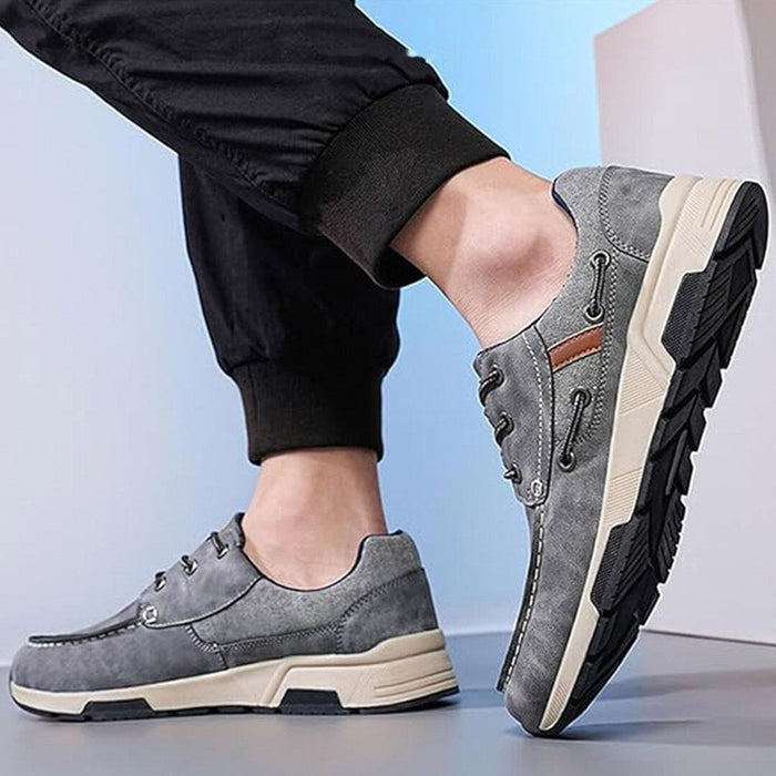 Herren Bootsschuhe Sommer in Wildleder-Optik
