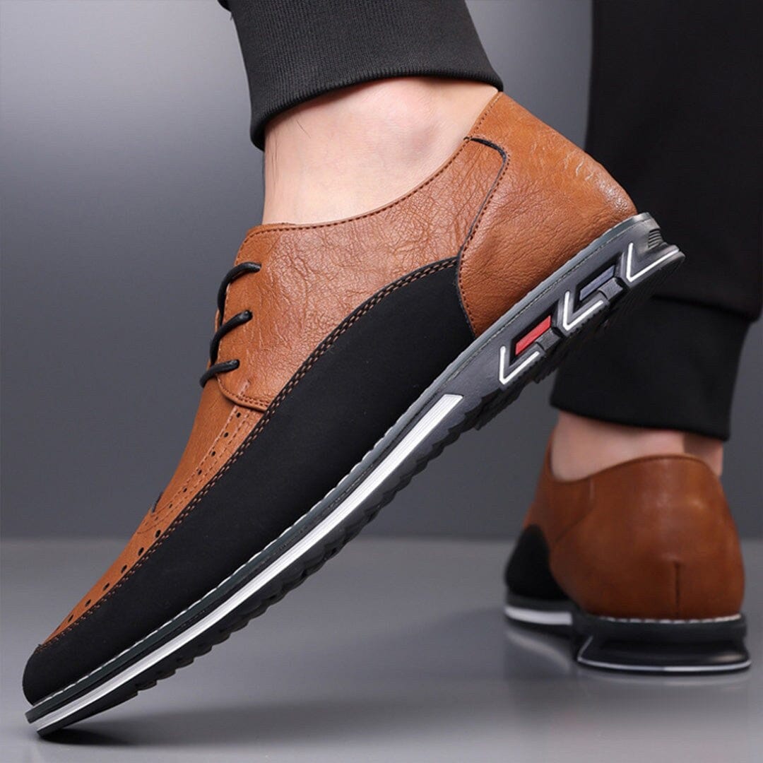 Herren Budapester Halbschuhe Zweifarbig Herren Budapester Halbschuhe Zweifarbig Eldenmark