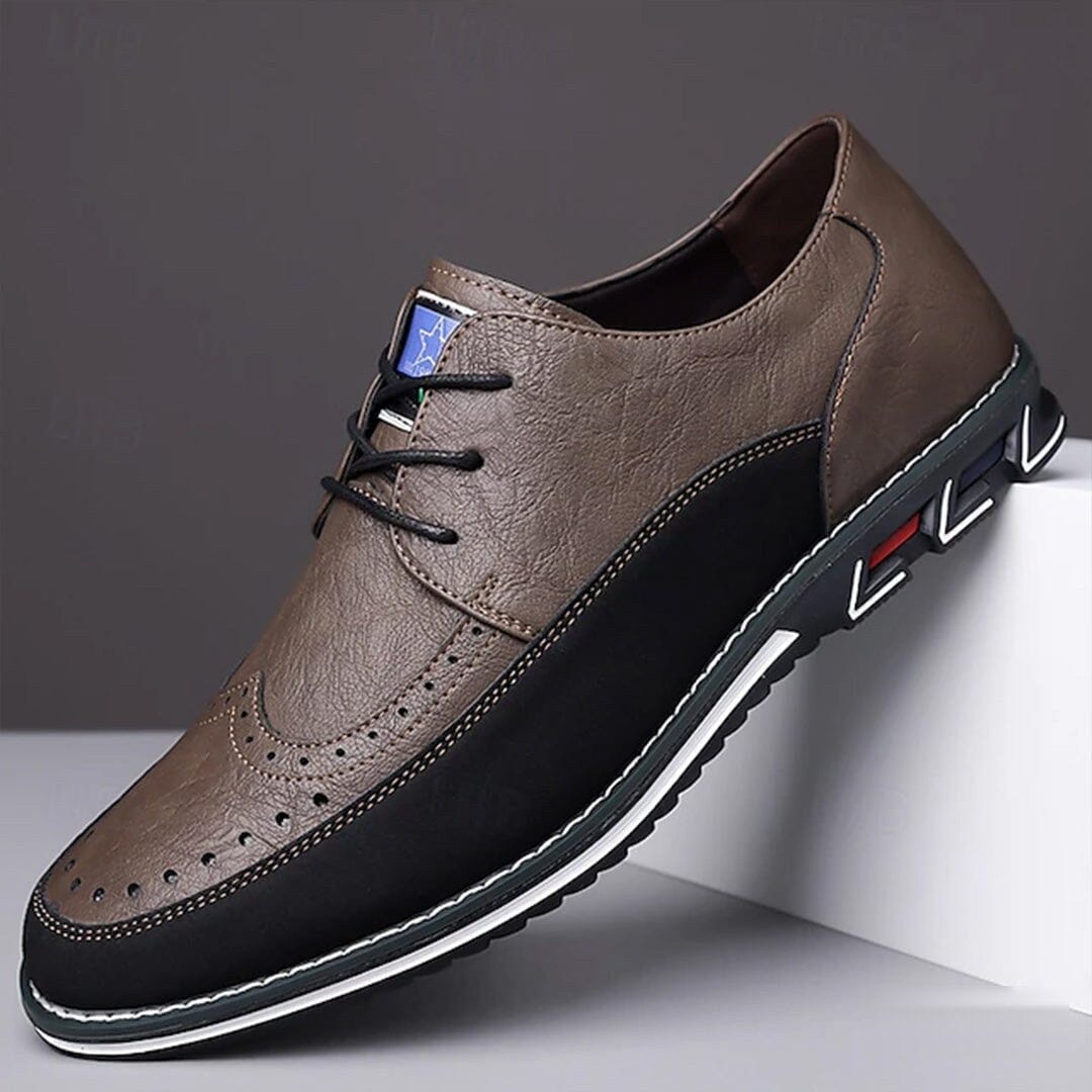 Herren Budapester Halbschuhe Zweifarbig Herren Budapester Halbschuhe Zweifarbig Eldenmark
