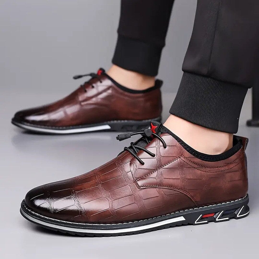 Herren Business Schuhe Derby in Leder-Optik Herren Business Schuhe Derby in Leder-Optik Eldenmark