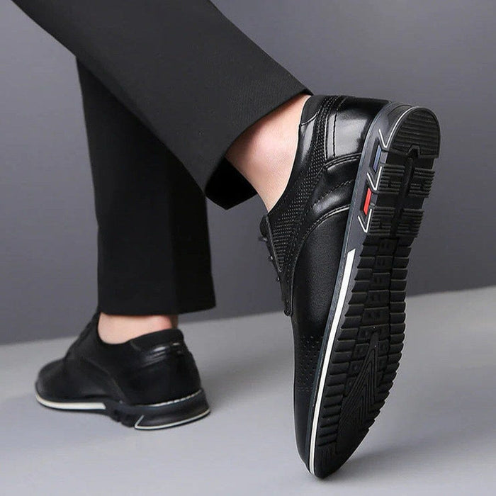 Herren Business Schuhe Perforiert Atmungsaktiv