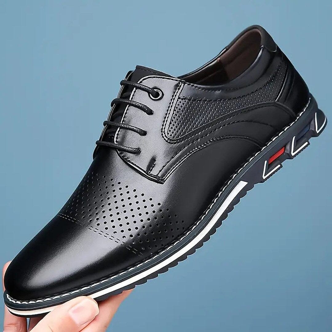 Herren Business Schuhe Perforiert Atmungsaktiv Herren Business Schuhe Perforiert Atmungsaktiv Eldenmark