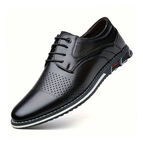 Herren Business Schuhe Perforiert Atmungsaktiv