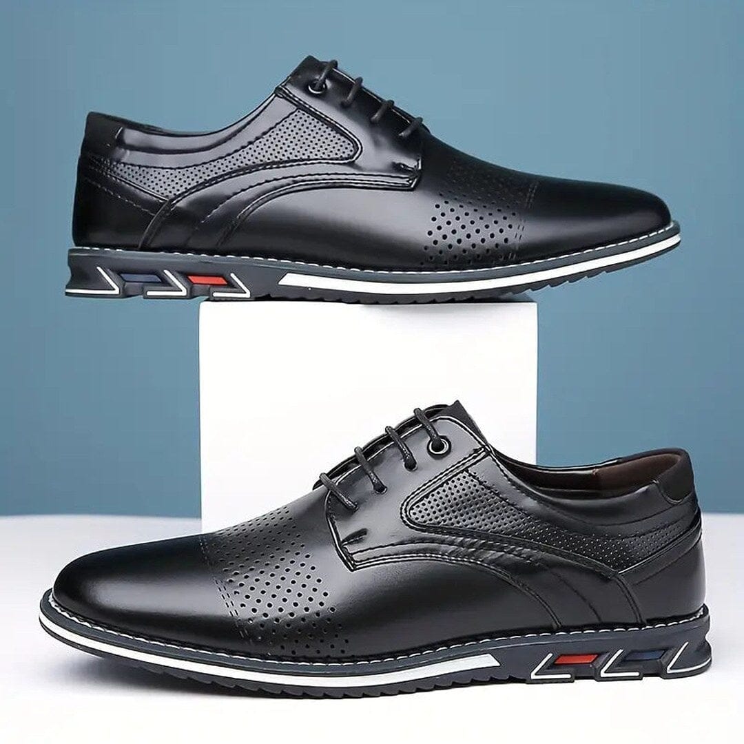 Herren Business Schuhe Perforiert Atmungsaktiv Herren Business Schuhe Perforiert Atmungsaktiv Eldenmark