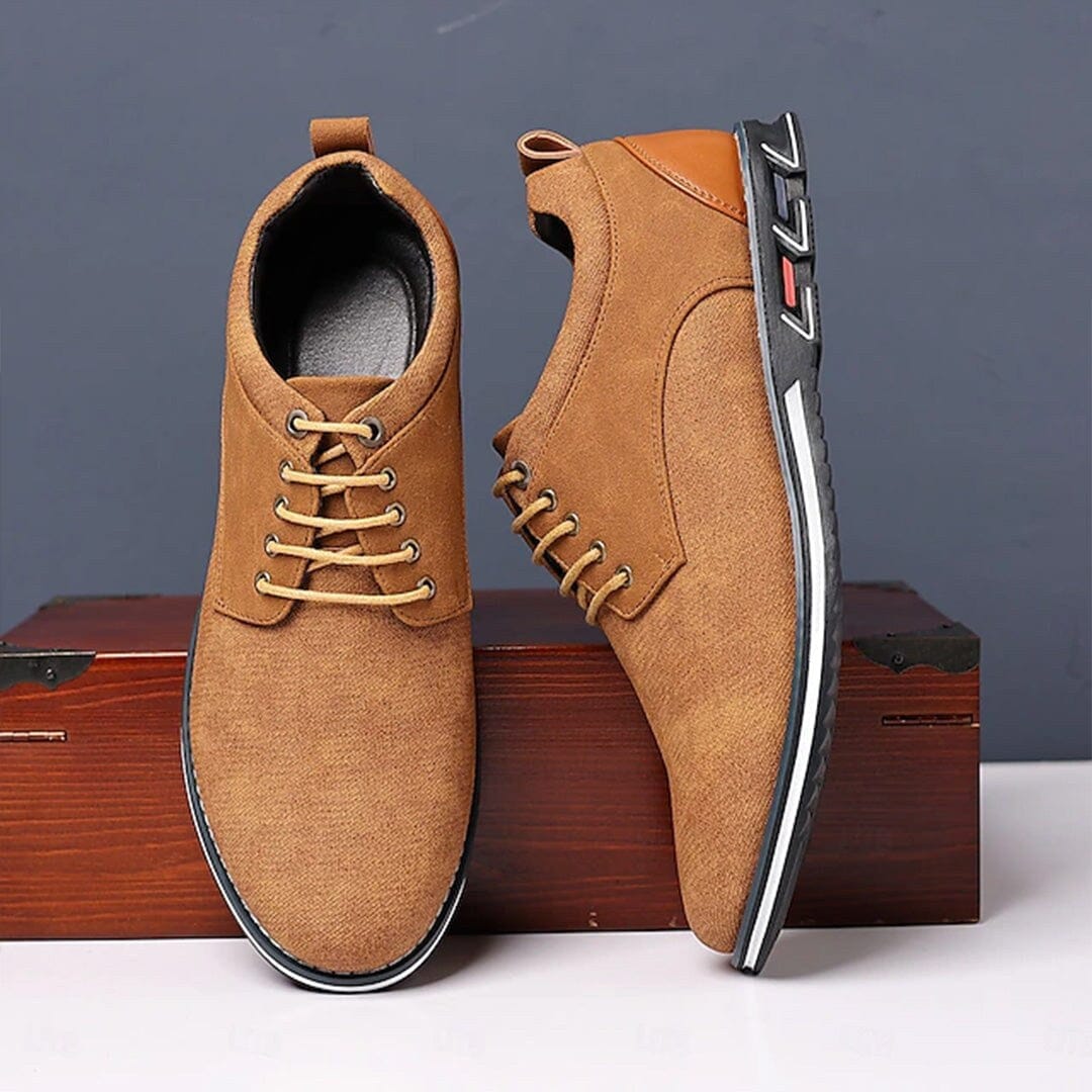 Herren Freizeitschuhe Wildleder-Optik Zweifarbig Herren Freizeitschuhe Wildleder-Optik Zweifarbig Eldenmark