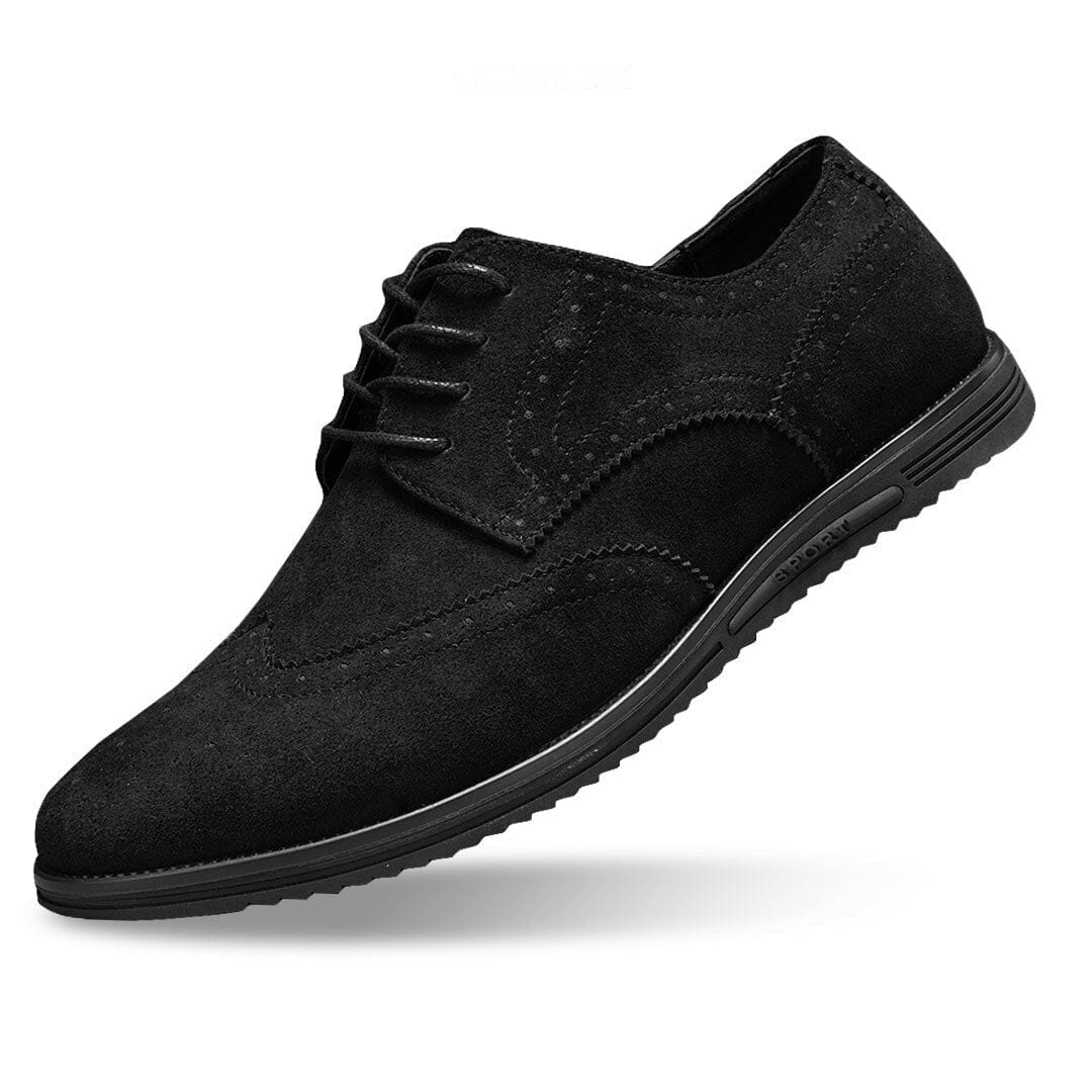 Herren Halbschuhe Budapester in Wildleder-Optik Herren Halbschuhe Budapester in Wildleder-Optik Eldenmark