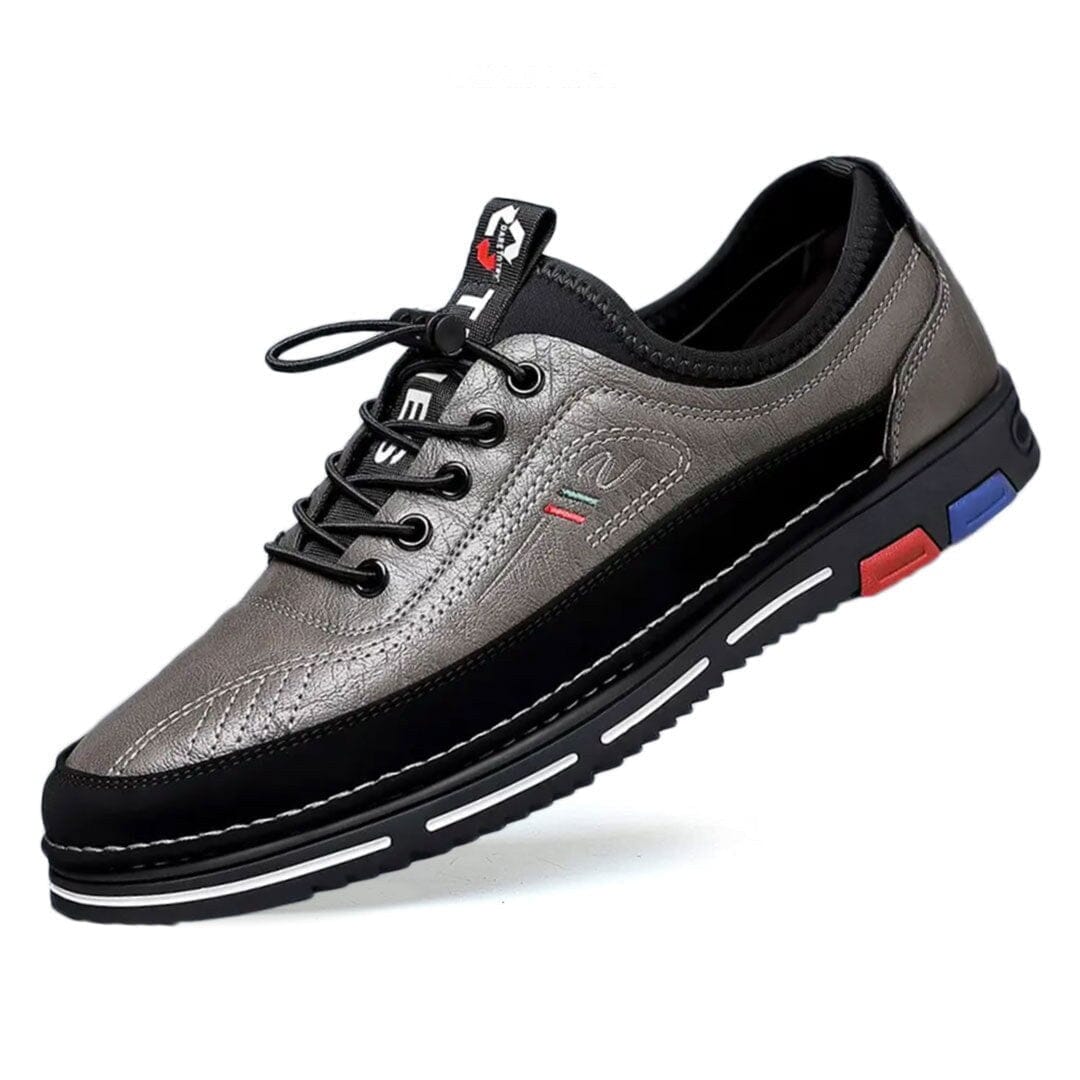 Herren Halbschuhe Leder-Optik mit Ziernaht Herren Halbschuhe Leder-Optik mit Ziernaht Eldenmark