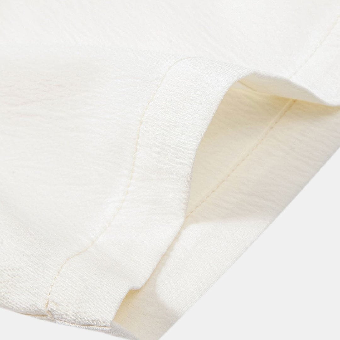 Herren Set Kurzarmhemd Leinenmix mit Stoffhose Herren Set Kurzarmhemd Leinenmix mit Stoffhose Eldenmark