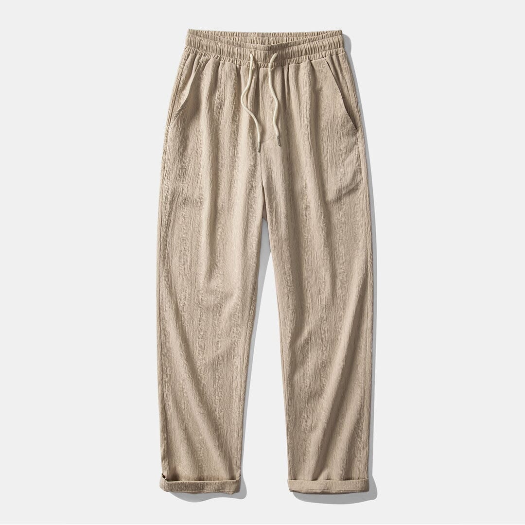 Herren Set Kurzarmhemd Leinenmix mit Stoffhose Herren Set Kurzarmhemd Leinenmix mit Stoffhose Eldenmark