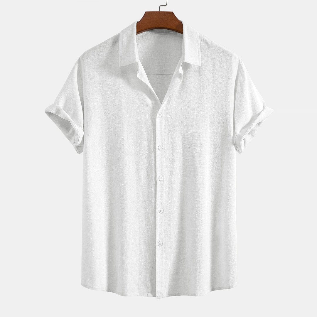 Herren Set Kurzarmhemd mit langer Sommerhose Herren Set Kurzarmhemd mit langer Sommerhose Eldenmark