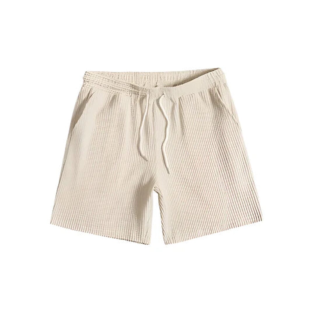 Herren Set Kurzarmhemd mit Shorts in Waffeloptik Herren Set Kurzarmhemd mit Shorts in Waffeloptik Eldenmark