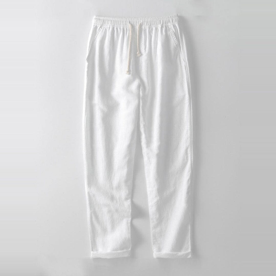 Herren Set Sommerhemd mit Baumwoll-Leinenhose Herren Set Sommerhemd mit Baumwoll-Leinenhose Eldenmark