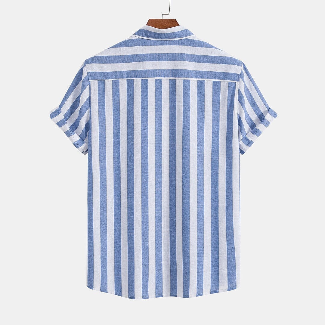 Herren Set Sommerhemd mit Baumwoll-Leinenhose Herren Set Sommerhemd mit Baumwoll-Leinenhose Eldenmark