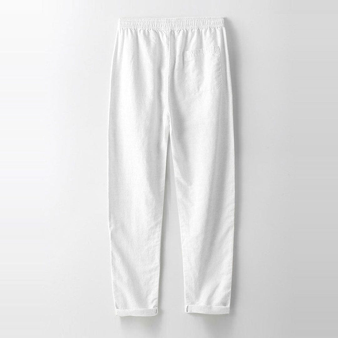 Herren Set Sommerhemd mit Baumwoll-Leinenhose Herren Set Sommerhemd mit Baumwoll-Leinenhose Eldenmark