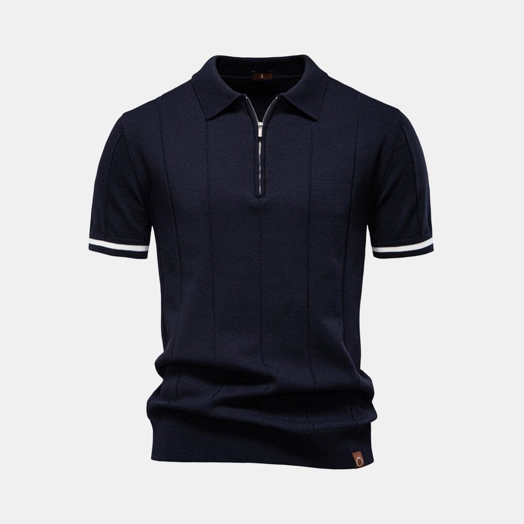 Herren Set Zip-Polo mit Anzughose Tailored Fit Herren Set Zip-Polo mit Anzughose Tailored Fit Eldenmark