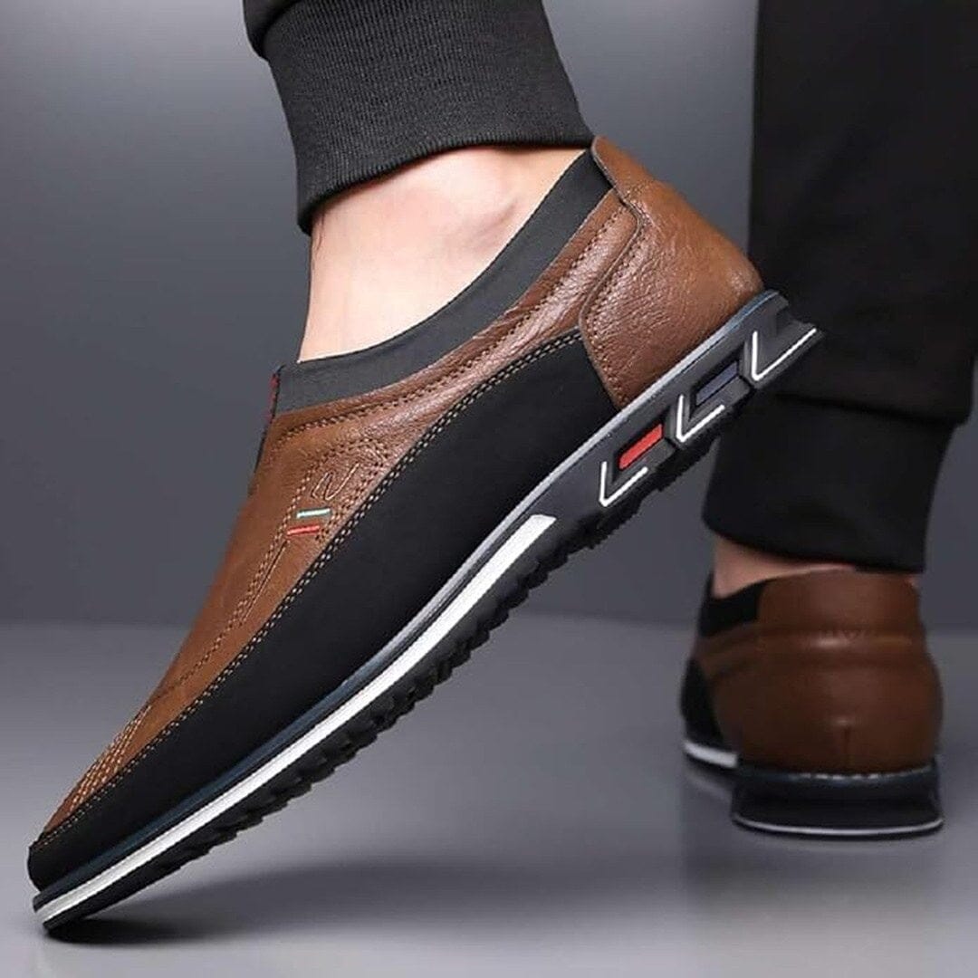 Herren Slipper Loafer Bequem in Leder-Optik Herren Slipper Loafer Bequem in Leder-Optik Eldenmark