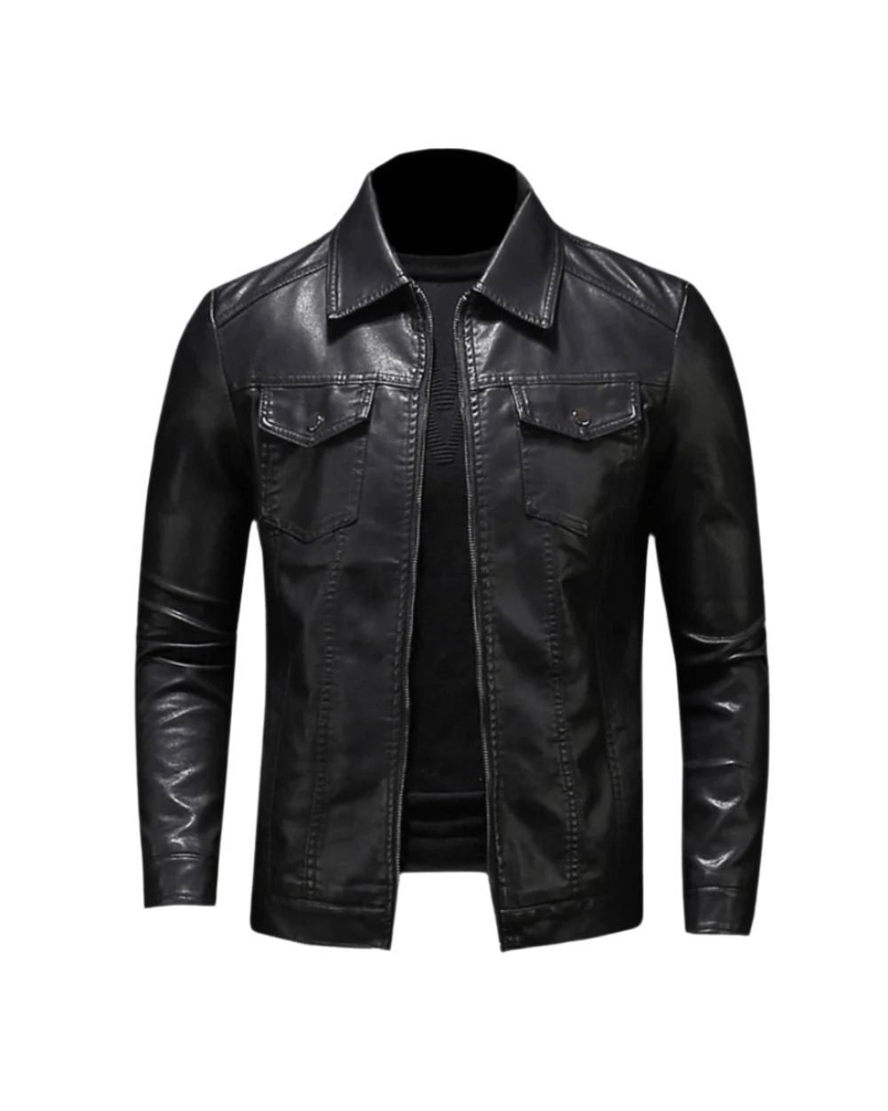 Jacke aus veganem Leder Jacke Eldenmark XS