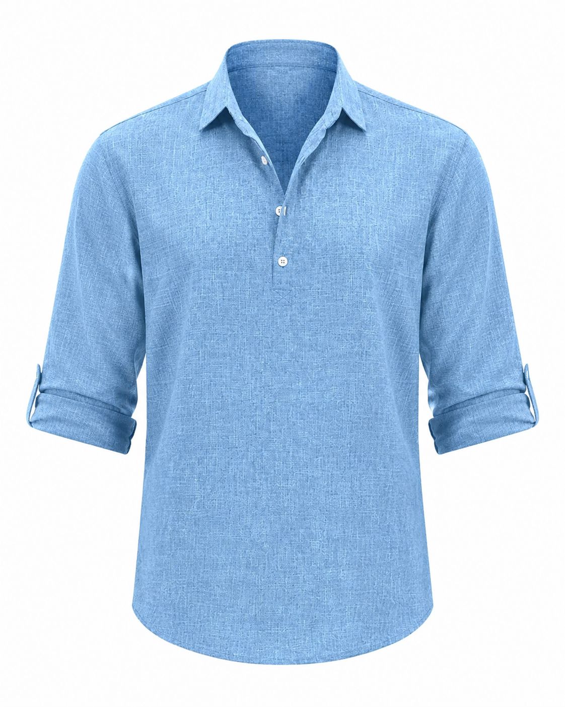 Klassisches Baumwollhemd Klassisches Baumwollhemd Eldenmark Blau S