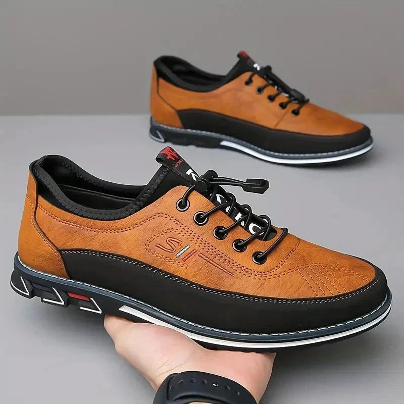 Lässige Lederschuhe Schuhe Eldenmark