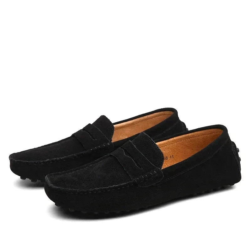 Lässige Wildleder-Loafer Schuhe Eldenmark