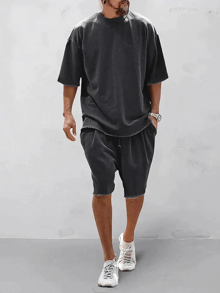 Leichtes Sommer-Outfit Set Eldenmark Noir M