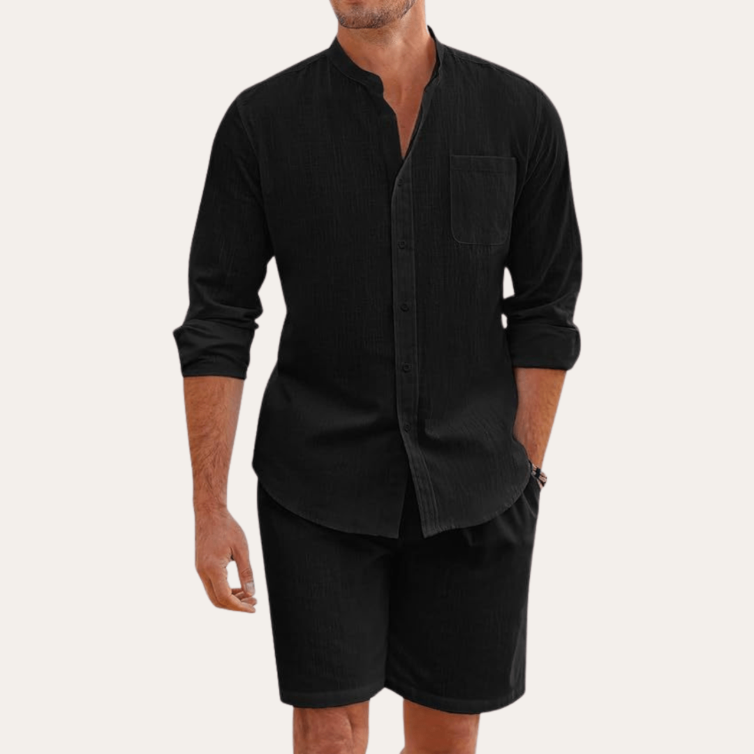 Sommer-Set aus Leinen