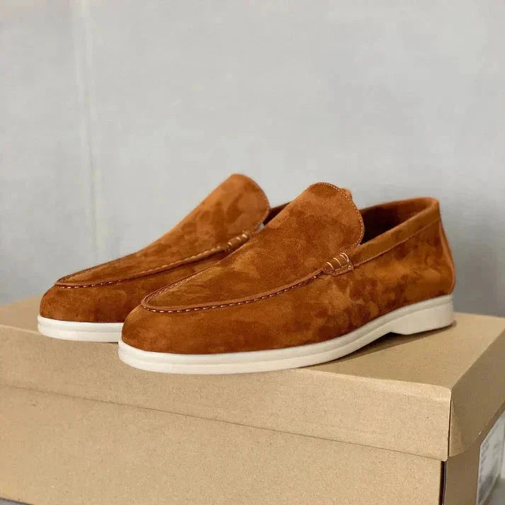 Schicke Wildleder-Loafer Schuhe Eldenmark