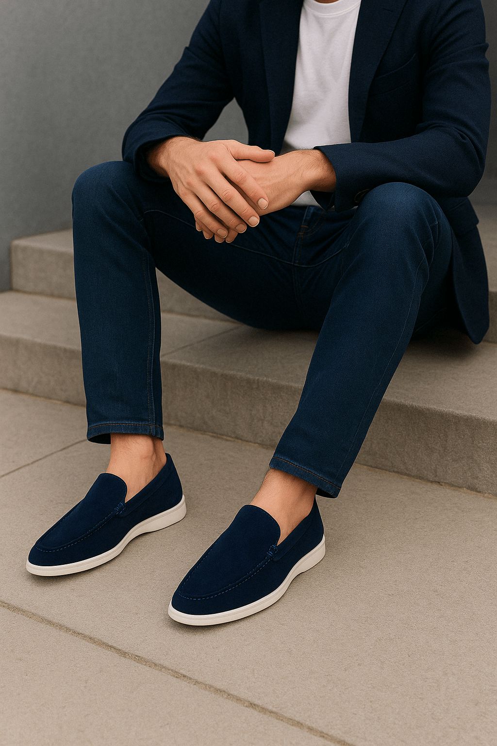 Schicke Wildleder-Loafer Schuhe Eldenmark