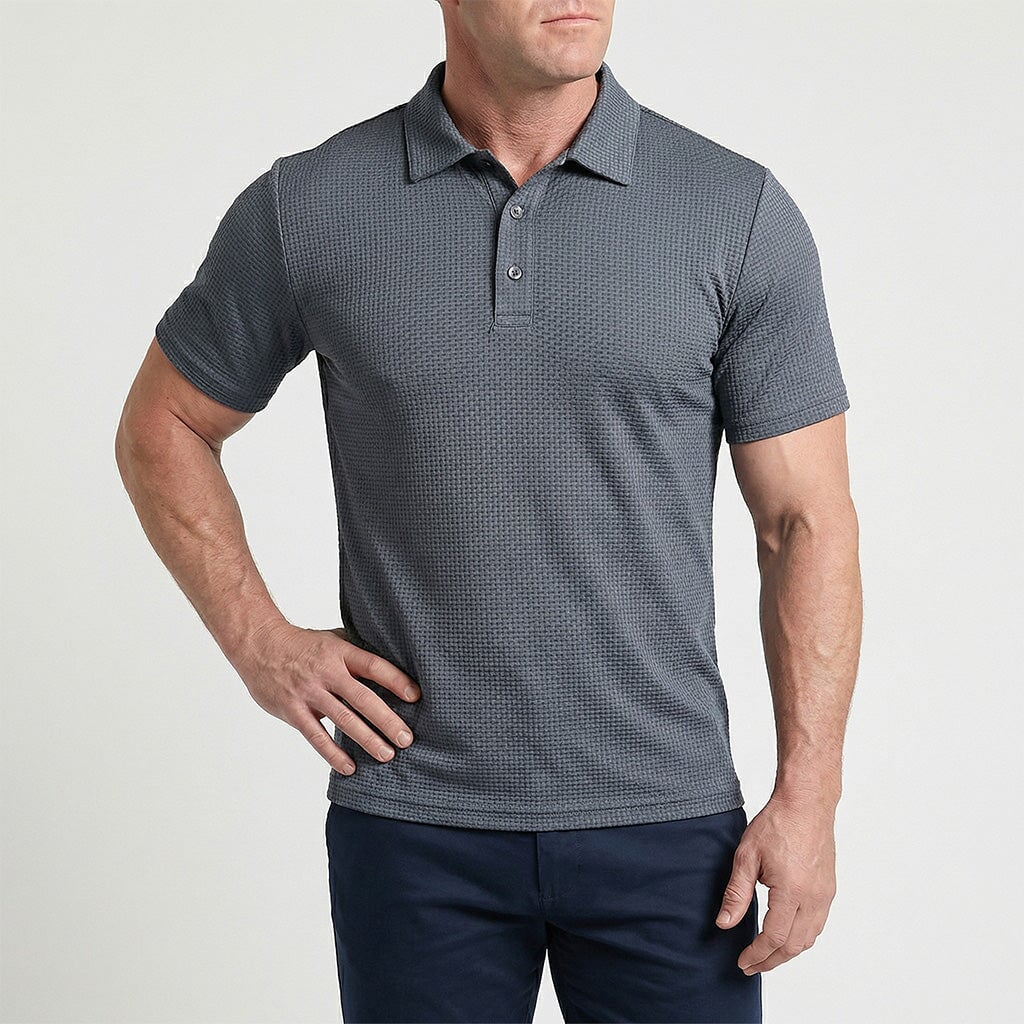 Premium-Poloshirt mit Stretch-Komfort