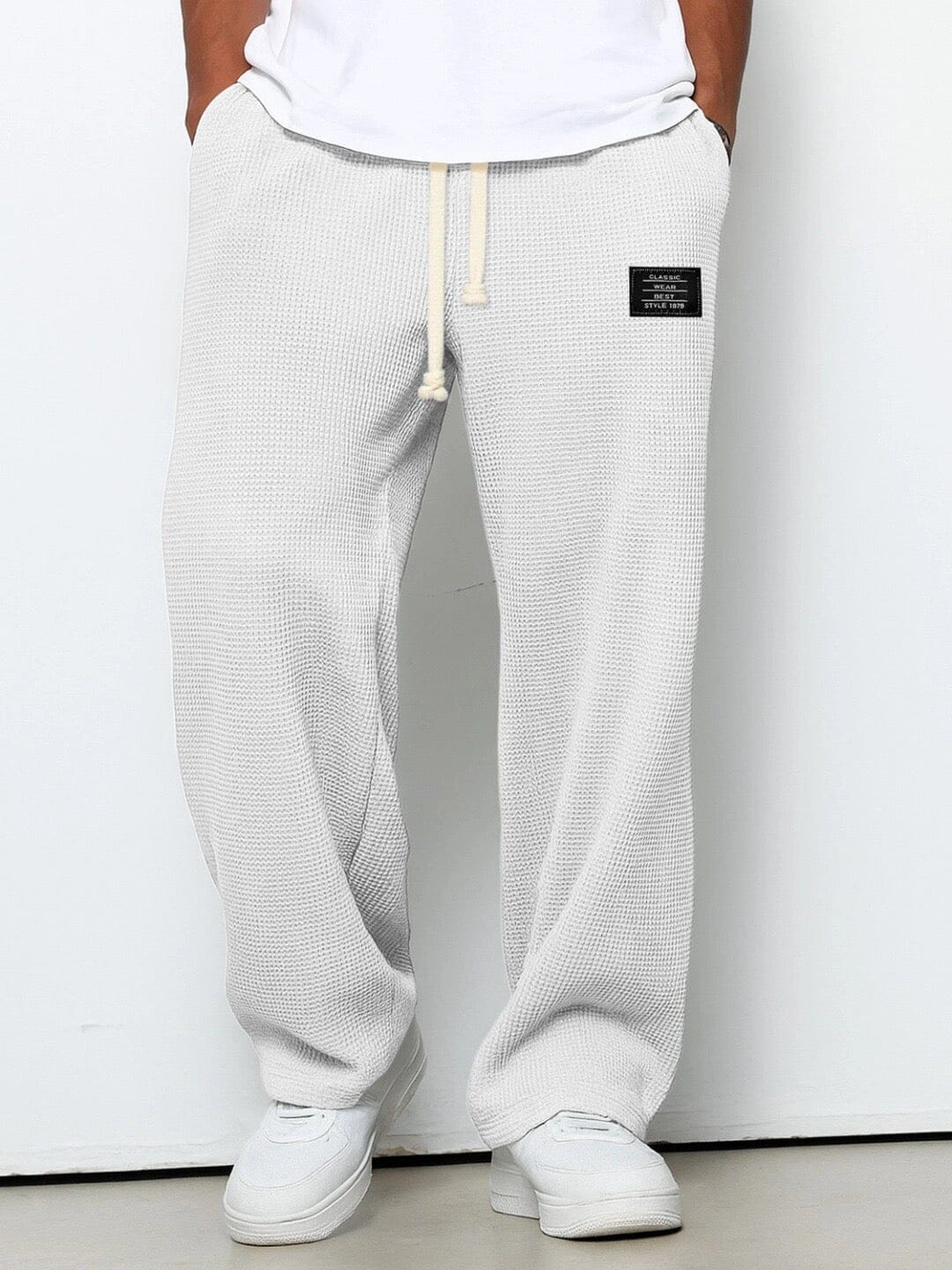 Bequeme Stoffhose Hose Eldenmark Blanc S 