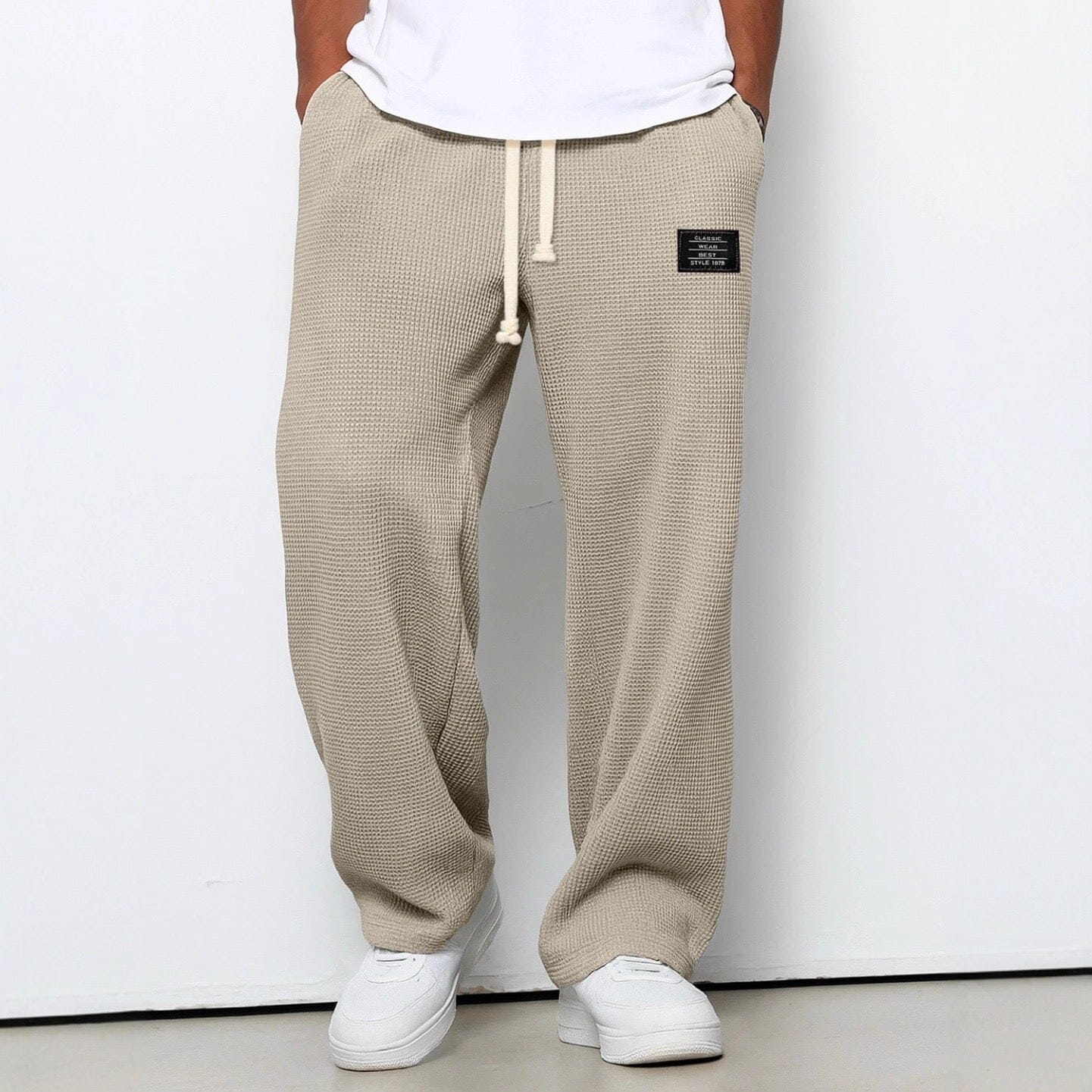 Bequeme Stoffhose Hose Eldenmark Kaki S 