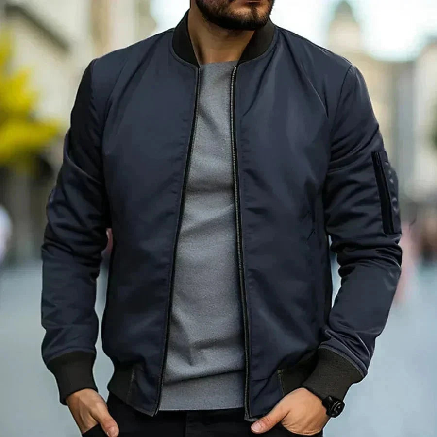 Bomberjacke Jacke Eldenmark Bleu S 