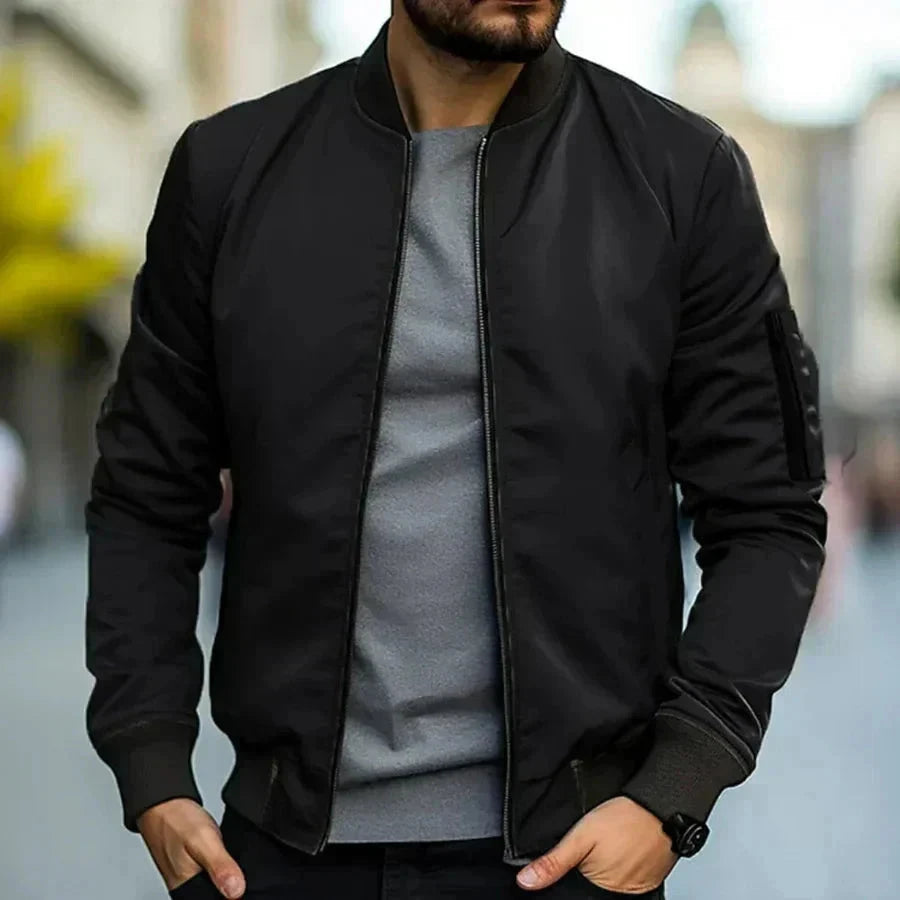 Bomberjacke Jacke Eldenmark Noir S 