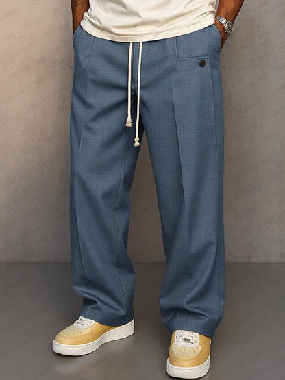 Elegante Anzughose Hose Eldenmark Bleu M 