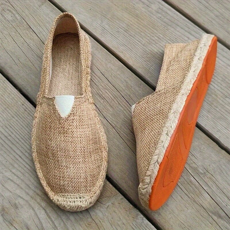 Elegante Espadrilles Schuhe Eldenmark Marron 35 