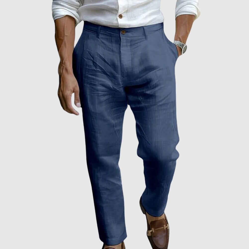 Elegante Hose Saint-Tropez Hose Eldenmark Bleu 38 | S 