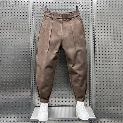Elegante Slim-Fit-Hose Hose Eldenmark Kaki 2XS 