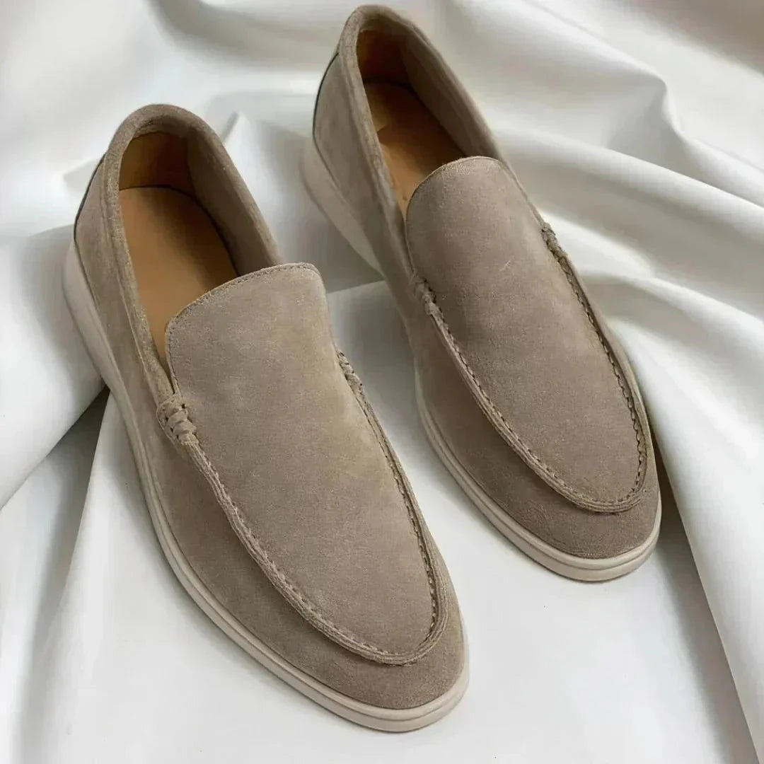 Elegante Wildleder-Mokassins Schuhe Eldenmark 