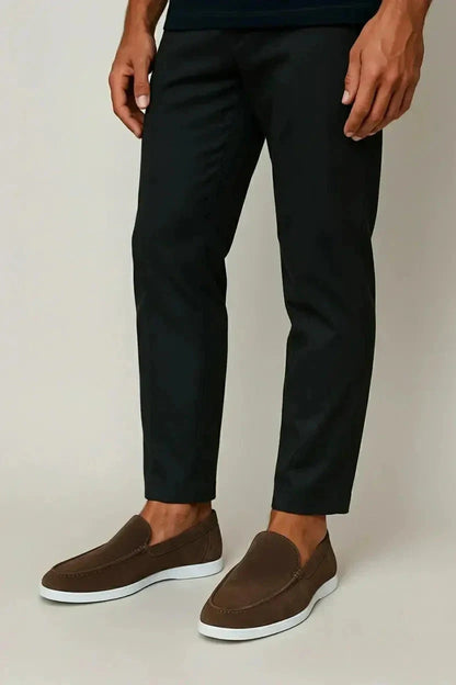 Elegante Wildleder-Mokassins Schuhe Eldenmark 