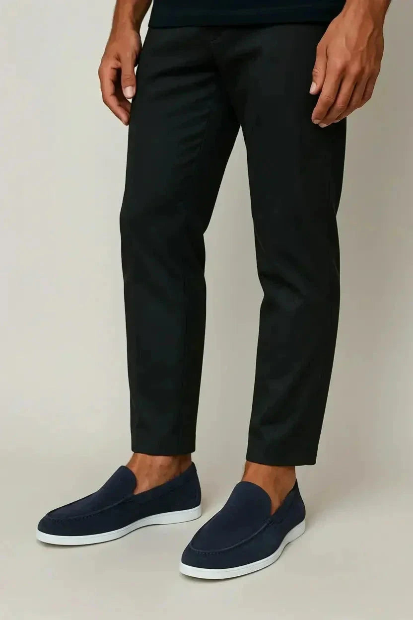 Elegante Wildleder-Mokassins Schuhe Eldenmark 