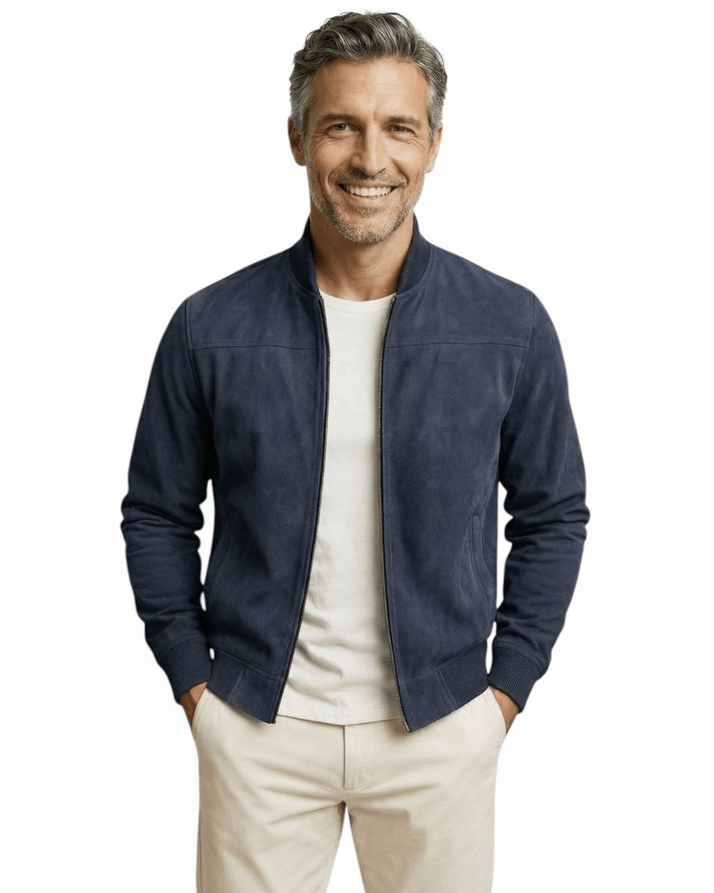 Elegante Wildlederjacke Jacke Eldenmark 