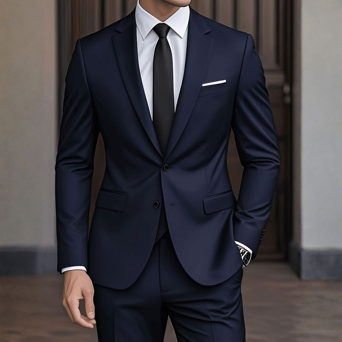 Eleganter Anzug Anzug Eldenmark 
