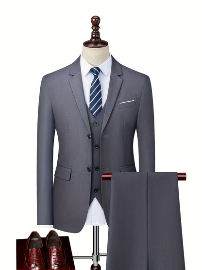 Eleganter Anzug Anzug Eldenmark Gris S 