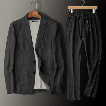 Elegantes Leinen-Set Set Eldenmark Noir M 