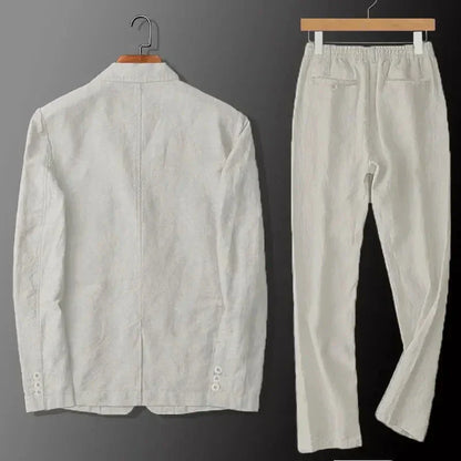Elegantes Leinen-Set