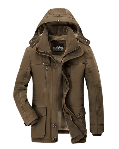 Gefütterte Winterjacke