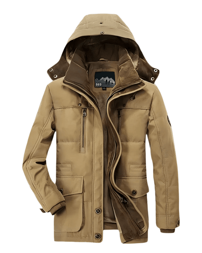 Gefütterte Winterjacke